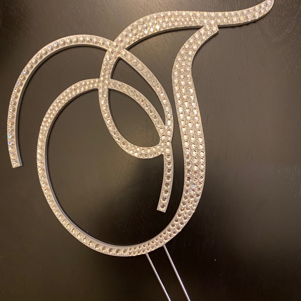 Letter T Cake Topper